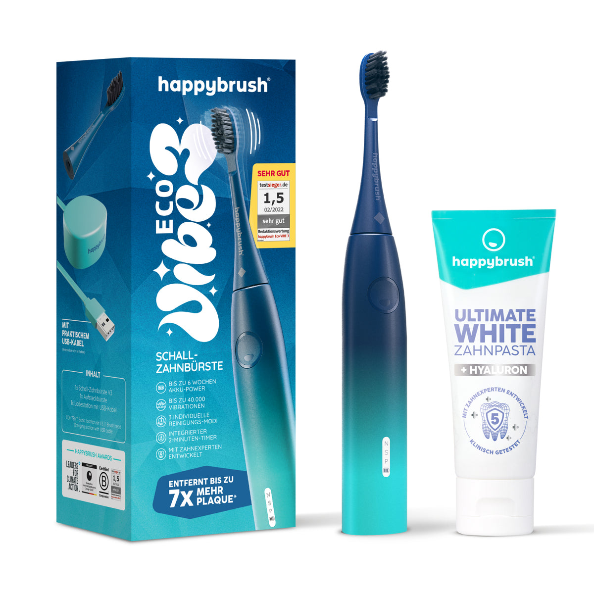 Brosse à Dents Sonique | Eco Vibe 3 Aurora