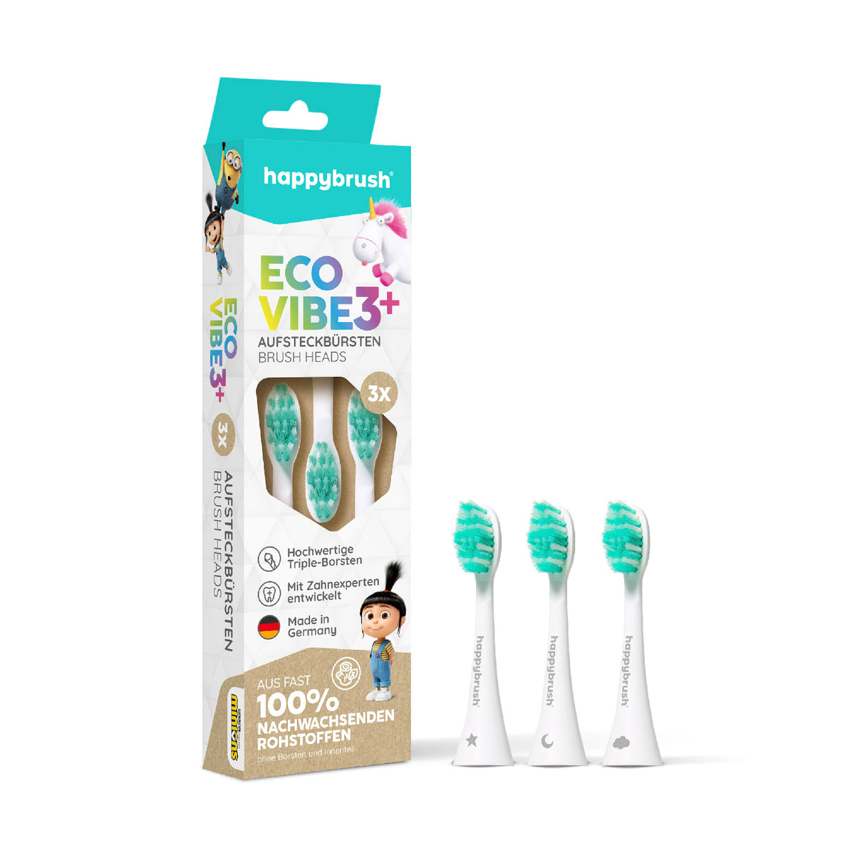 Têtes de brosse Sonique V3+ | Agnes 3x