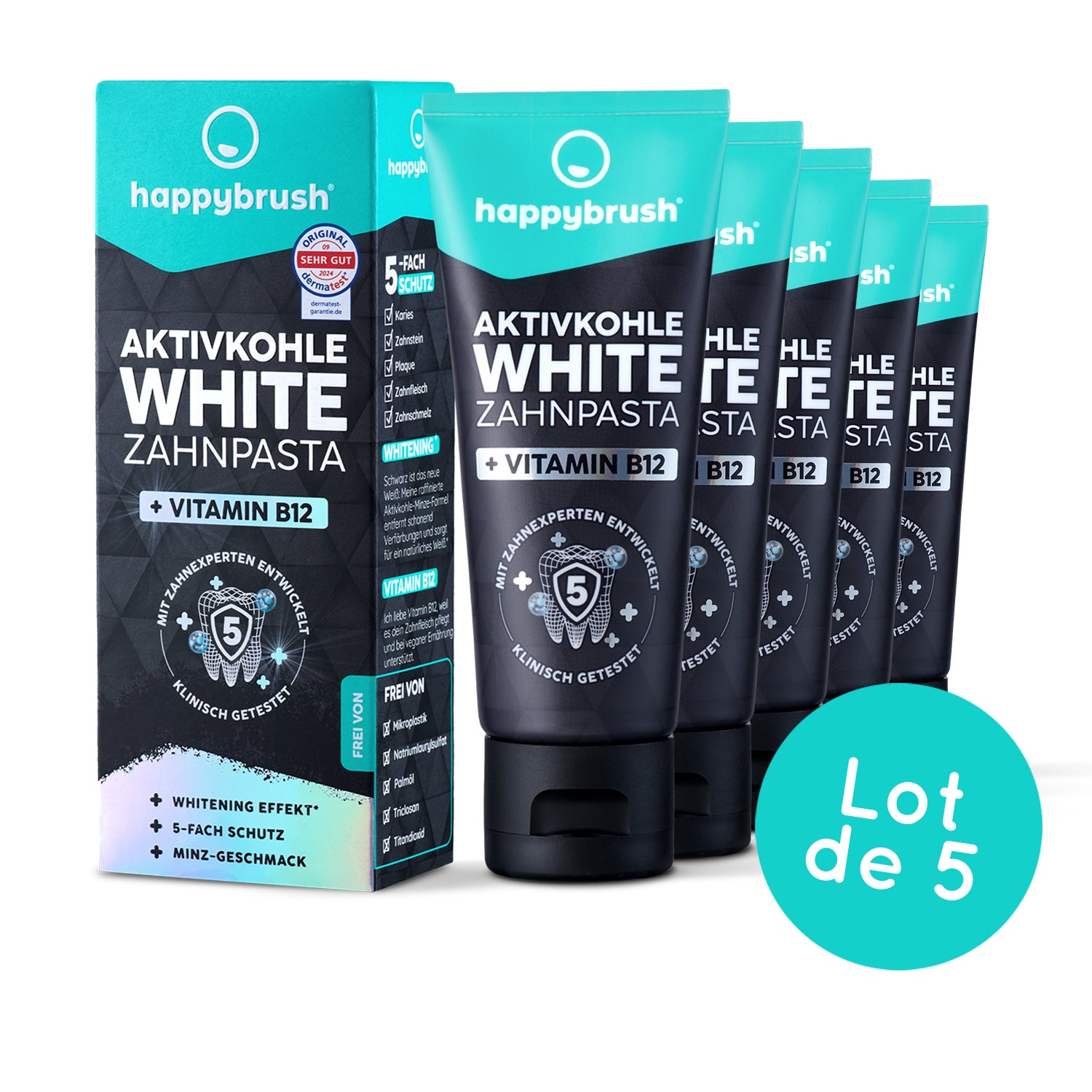 Charbon Actif White Dentifrices