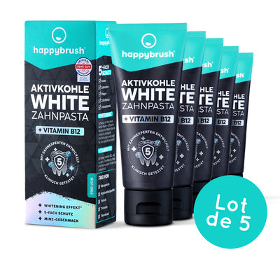 Charbon Actif White Dentifrices