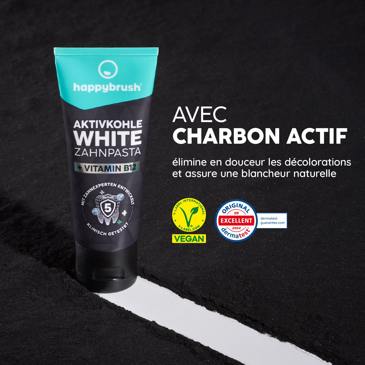 Charbon Actif White Dentifrices