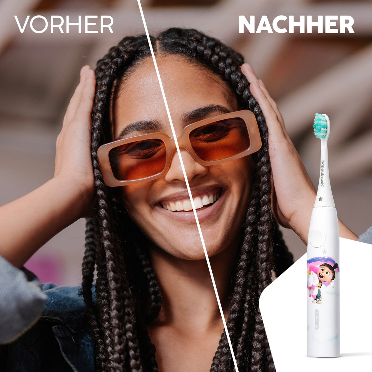 Têtes de brosse Sonique V3+ | Agnes 3x