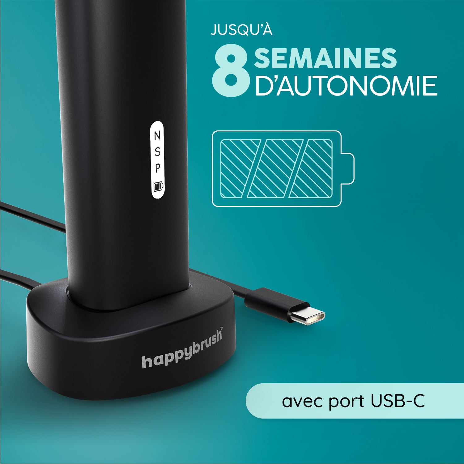 Brosse à dents sonique Eco Vibe 3+
