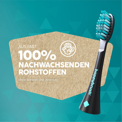 Têtes de brosse Eco Vibe 3+ | Black-Mint