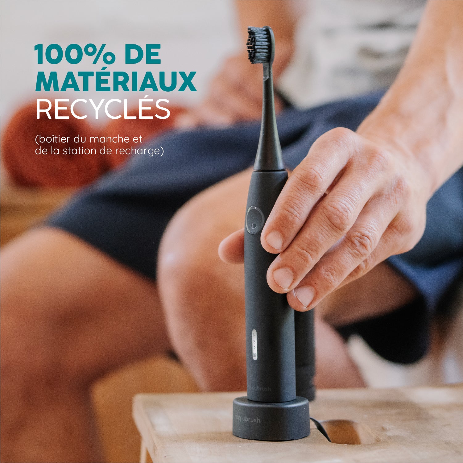 Brosse à dents sonique Eco Vibe 3+