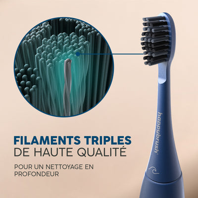 Têtes de brosse Sonique V3+ | Ocean 6x