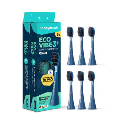 Têtes de brosse Eco Vibe 3+ | Ocean/Aurora