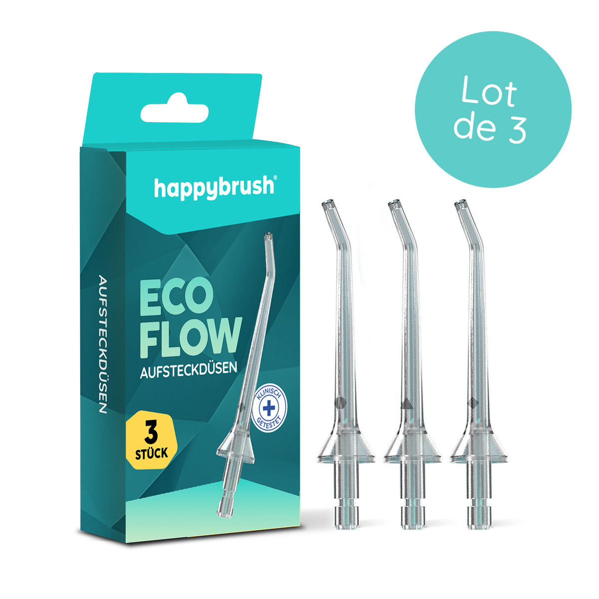 Canules Dentaires | Eco Flow | Lot de 3