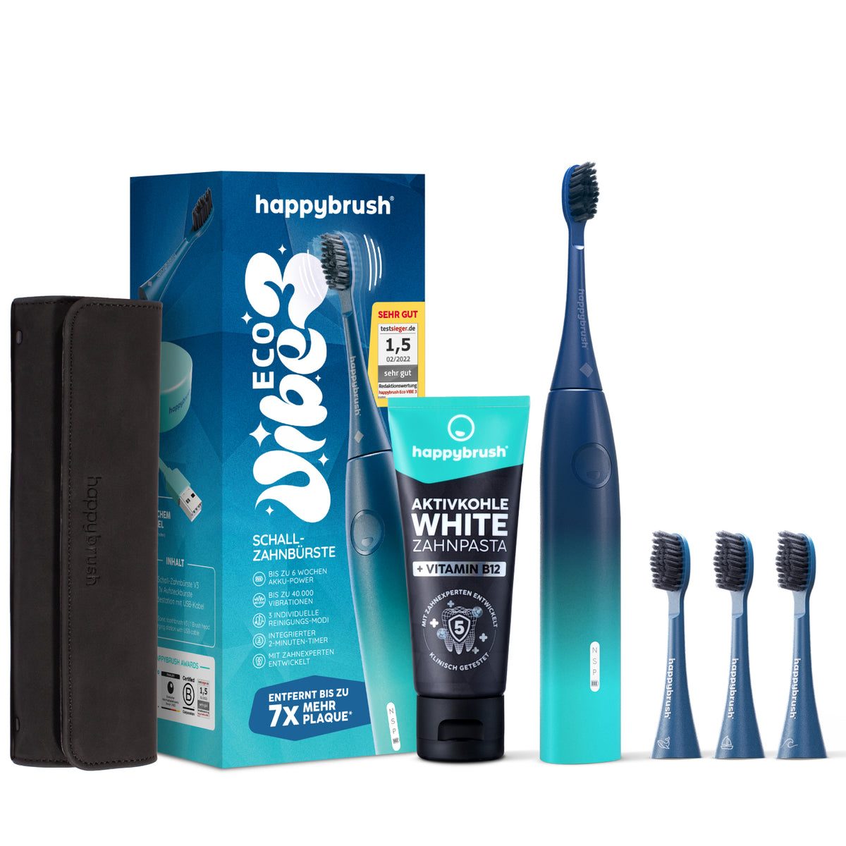 Brosse à Dents Sonique | Eco Vibe 3 Aurora | Set L