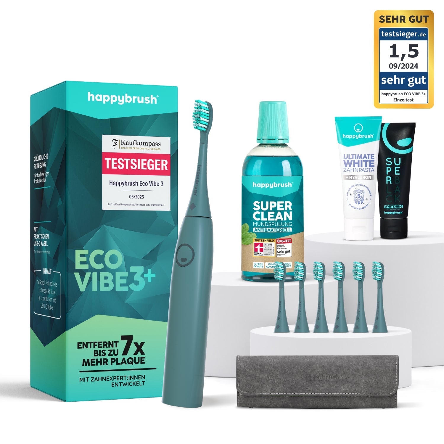 Brosse à dents sonique Eco Vibe 3+