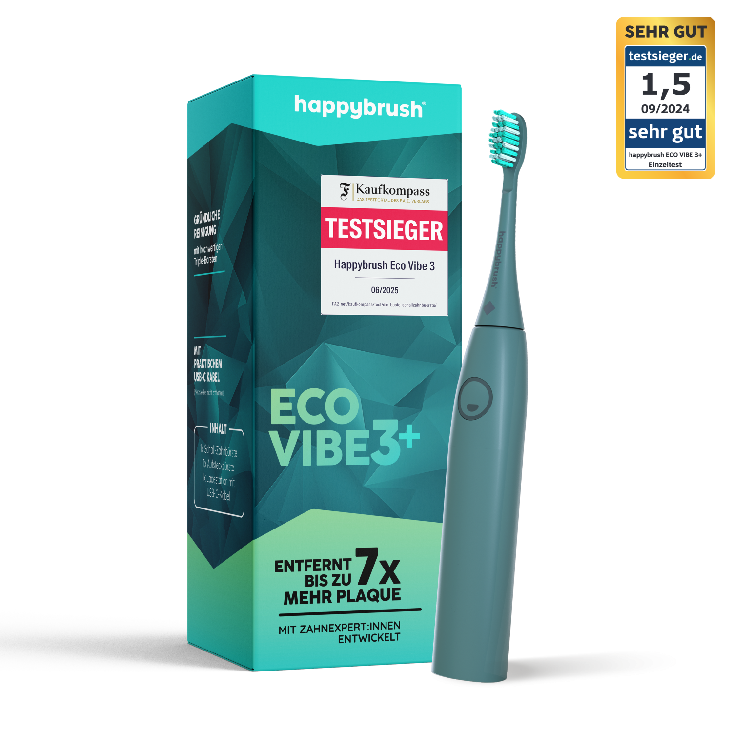 Brosse à dents sonique Eco Vibe 3+
