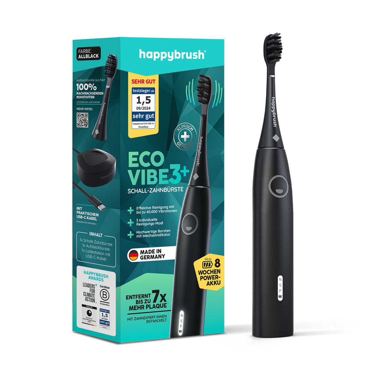 SONIQUE | Eco Vibe 3+ AllBlack | Set S
