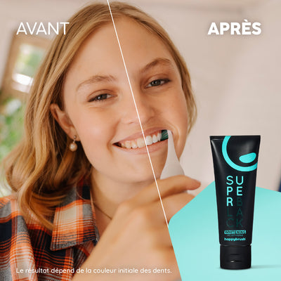 SuperBlack Whitening  Dentifrice