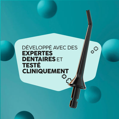 Jet Dentaire Hydropulseur & Canules | Eco Flow | Allblack