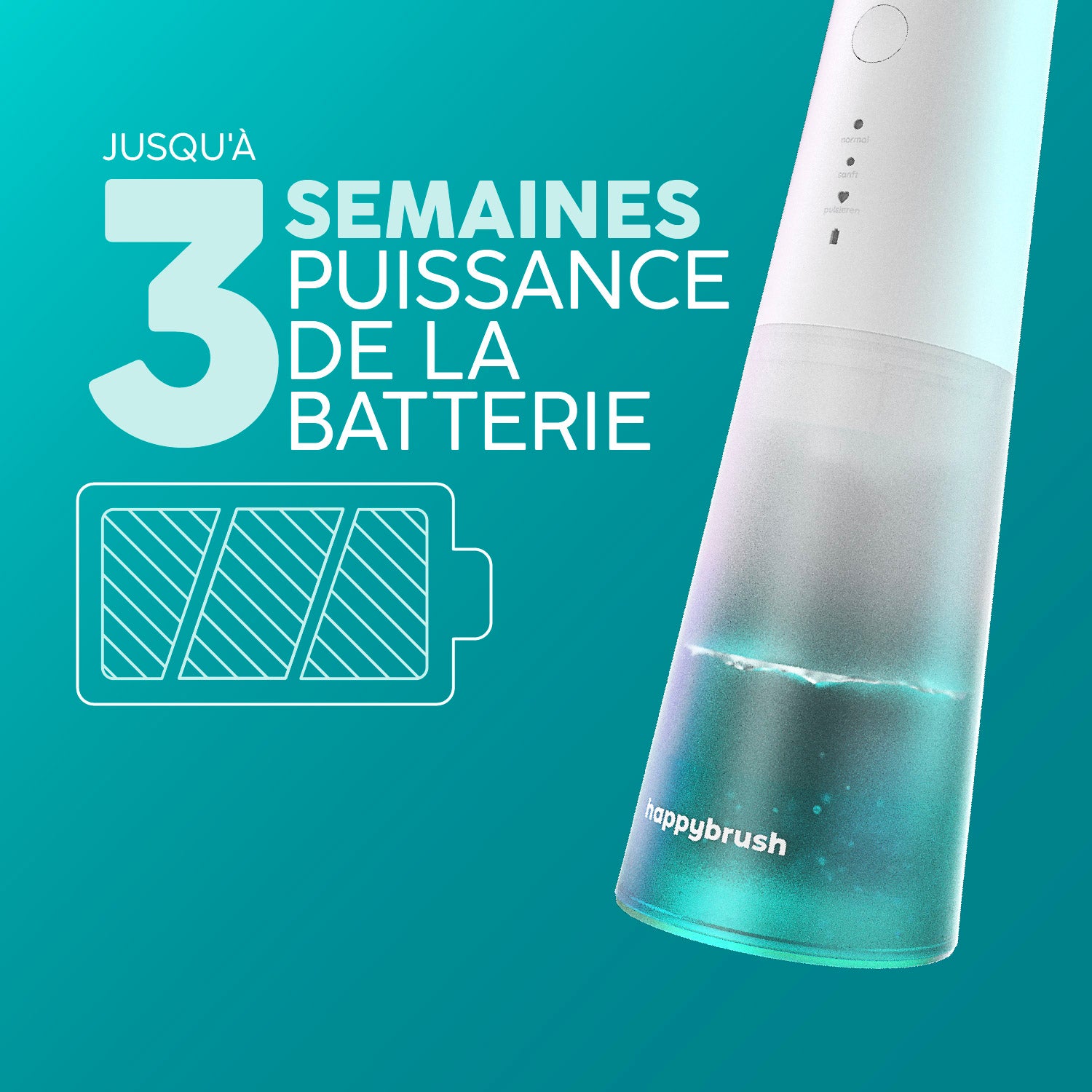 Jet Dentaire Hydropulseur & Canules | Eco Flow | Blanc
