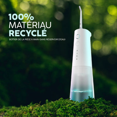 Jet Dentaire Hydropulseur & Canules | Eco Flow | Blanc