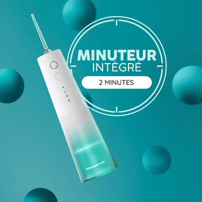 Jet Dentaire Hydropulseur & Canules | Eco Flow | Blanc