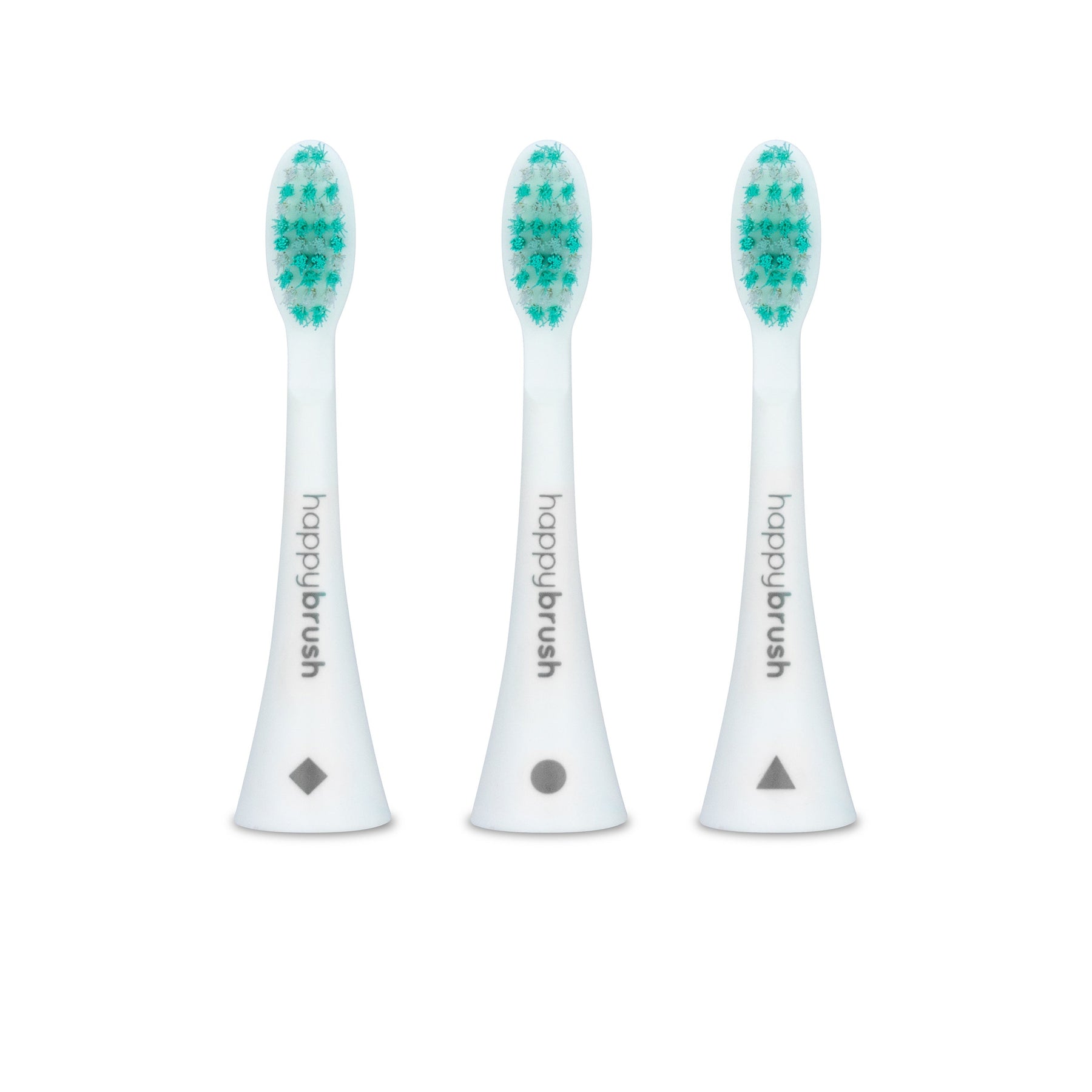 Têtes de brosse Sonique V3+ | Blanc 6x